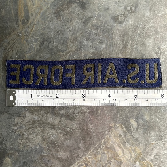 U.S. AIR FORCE ‘olive green’ Tape Patch - Picture 8 of 9